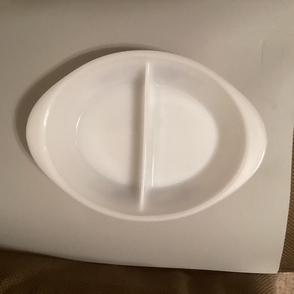 Lot of 2 vintage Currier & Ives divided dishes - Picture 3 of 4